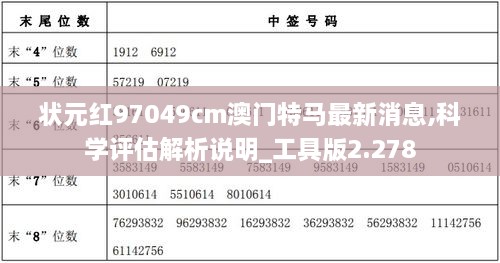 澳彩状元红97049cm查询——探索彩票背后的秘密，澳彩状元红97049cm查询，揭秘彩票背后的神秘面纱